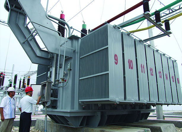 Operating transformer SFZ-31500/110KV for State Grid Corporation of China